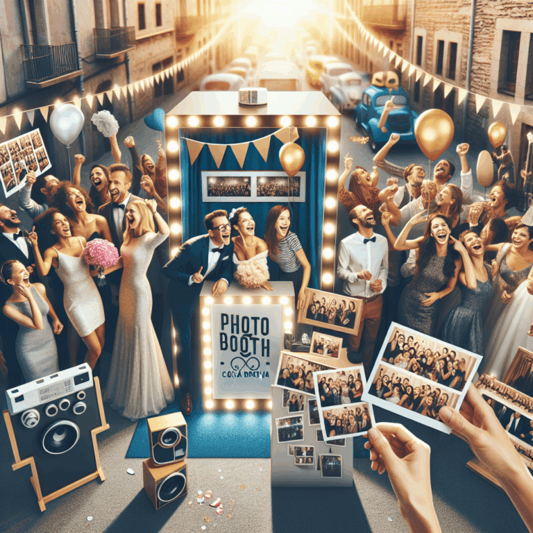 5 razones por las que tu boda necesita un fotomatón en 2025